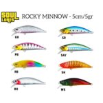 SOUL LURES Rocky Minnow 50S – 5cm/5gr
