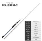 ΠΡΟΣΦΟΡΑ Σετ Ψαρέματος Slow Jigging Καλάμι NOEBY VOYAGER TORAYCA CARBON 1.96m C.W 30-260gr / 100 - 350gr Fuji Guides και Μηχανισμός NOEBY INFINITE SW 5000-6000 - Image 5