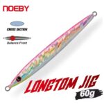 Πλάνος Ψαρέματος NOEBY Longtom Jig 108mm 60gr