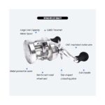 Σετ Ψαρέματος Slow Jigging Inchiku Καλάμι Oceanic White Horse 2.00m C.W: 75-200gr και Μηχανισμός RYOBI Kaiv Smart SM 150 Max Drag 10kg - Image 2