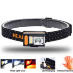 Oceanic Team Aδιάβροχος Φακός Κεφαλής XPRK Επαναφορτιζόμενος Με Sensor Κίνησης - Image 2