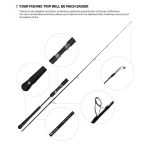 Προσφορά Σετ Ψαρέματος Light Slow Jigging Καθετής Καλάμι NOEBY Leisure III Solid Tip 1.83m C.W: 30 - 180gr και Μηχανισμός NOEBY Leisure X5 Max Drag 15kg - Image 9