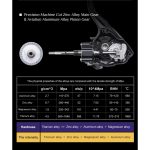 Σετ Ψαρέματος Spinning Καλάμι NOEBY KEEN FORCE Carbon 2.59m 2.75m 2.90m / C.W 5-25gr / 7-35gr και Μηχανισμός NOEBY INFINITE V9 3000 / 4000 Max Drag 10kg - Image 7