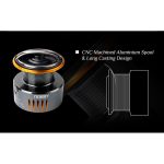 Σετ Ψαρέματος Spinning Καλάμι NOEBY KEEN FORCE Carbon 2.59m 2.75m 2.90m / C.W 5-25gr / 7-35gr και Μηχανισμός NOEBY INFINITE V9 3000 / 4000 Max Drag 10kg - Image 12