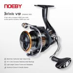 Σετ Ψαρέματος Spinning Καλάμι NOEBY KEEN FORCE Carbon 2.59m 2.75m 2.90m / C.W 5-25gr / 7-35gr και Μηχανισμός NOEBY INFINITE V9 3000 / 4000 Max Drag 10kg - Image 2