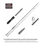 Σετ Ψαρέματος Spinning Καλάμι NOEBY KEEN FORCE Carbon 2.59m 2.75m 2.90m / C.W 5-25gr / 7-35gr και Μηχανισμός NOEBY INFINITE V9 3000 / 4000 Max Drag 10kg - Image 21