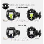 Σετ Ψαρέματος Slow Picth Jigging Tai Rubber Καλάμι Sea Life Fishing , NOEBY THUNDER 1.83m C.W 30 300gr Fuji Guides TORAY Japan Carbon και Μηχανισμός NOEBY Leisure THUNDER Max Drag 15kg - Image 3