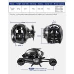 Σετ Ψαρέματος Slow Picth Jigging Tai Rubber Καλάμι Sea Life Fishing , NOEBY THUNDER 1.83m C.W 30 300gr Fuji Guides TORAY Japan Carbon και Μηχανισμός NOEBY Leisure THUNDER Max Drag 15kg - Image 6