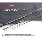 ΜΕΓΑΛΗ ΠΡΟΣΦΟΡΑ Σετ Ψαρέματος Spinning Καλάμι NOEBY KEEN FORCE Carbon 2.59m / 2.75m / 2.90m - C.W: 5-25gr / 7-35gr και Μηχανισμός NOEBY LEGEND7 3000 / 4000 Max Drag:18kg - Image 19