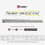 Προσφορά Σετ Surf Casting Καλάμι NOEBY Surf Master HYBRID 4.25m C.W:100 - 250gr TORAY JAPAN CARBON Fuji Guides και Μηχανισμός NOEBY INFINITE POWER 8000 - 10000 Max Drag 20kg - Image 16