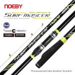 Προσφορά Σετ Surf Casting Καλάμι NOEBY Surf Master HYBRID 4.25m C.W:100 - 250gr TORAY JAPAN CARBON Fuji Guides και Μηχανισμός NOEBY INFINITE POWER 8000 - 10000 Max Drag 20kg - Image 18
