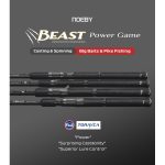 Καλάμι Ψαρέματος NOEBY BEAST Power Game Spinning 2.24m / c.w 14-70gr - 2.44m / c,w 28-90gr Fuji Guides Torayca Carbon - Image 12
