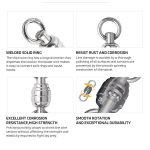 NOEBY Max Power BB Swivel Στριφτάρι - Image 7