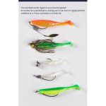 Σιλικόνη Ψαρέματος NOEBY Shad Mad Attack 12.5cm / 15gr - Image 5