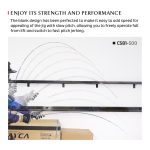 Καλάμι NOEBY Voyager Slow Pitch Jigging 1.83m Max 350gr / 1.77m Max 500gr / 1.77m Max 800gr Fuji Alconite Guides 100% Toray Carbon Japan - Image 8